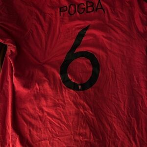 adidas Manchester United Red Short Sleeve Tee